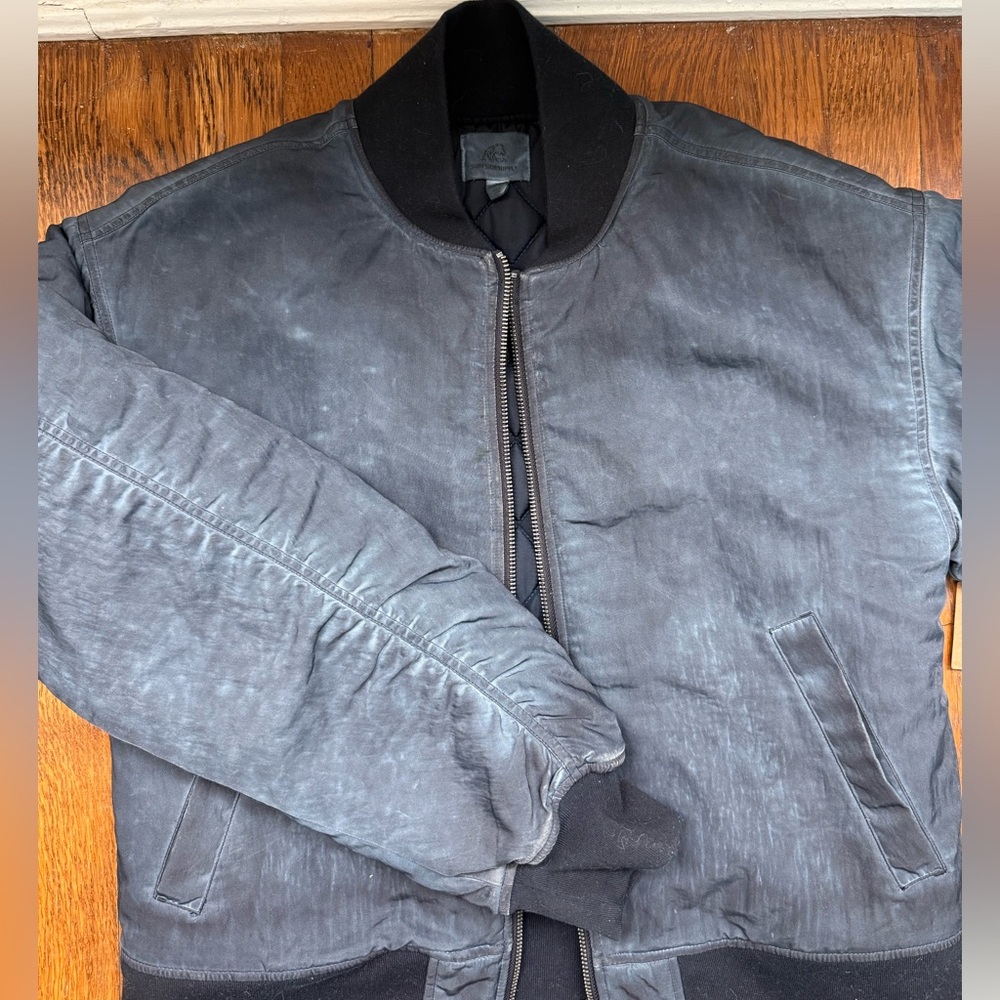 Women’s blue bomber jacket, NWT